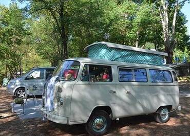 Aire de camping-car Les Gorges de l'Hérault